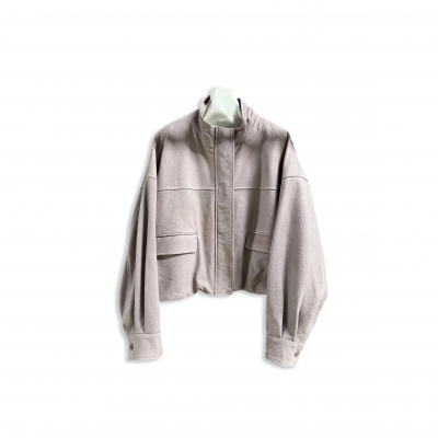 THE ROW LEATHER JACKET 